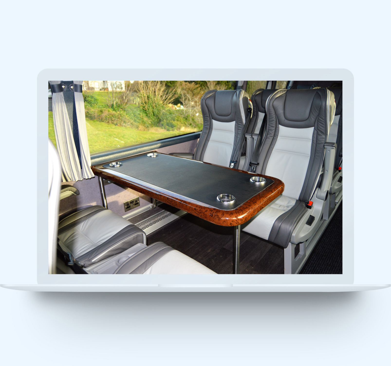 luxury transport interior
